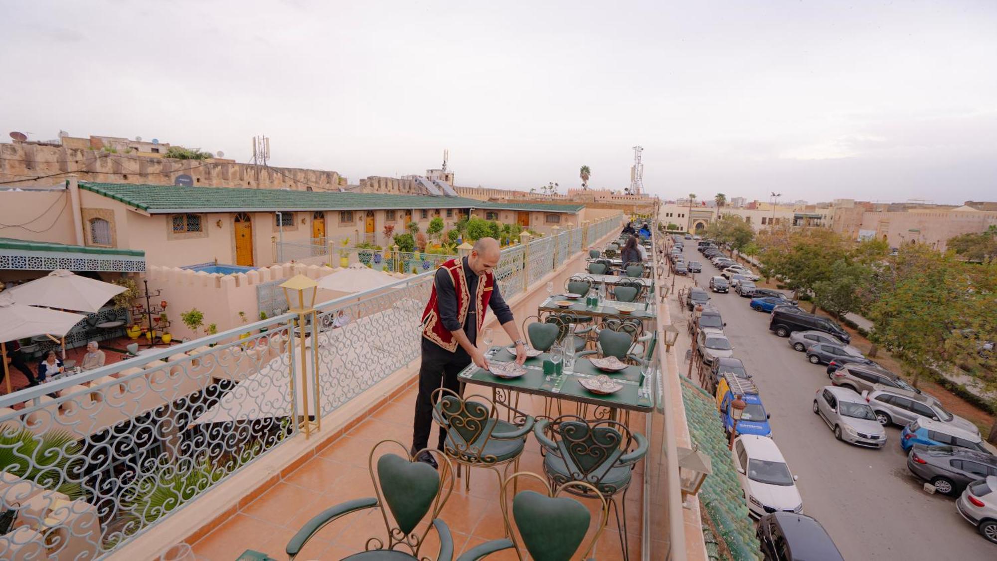 Riad Golden Mansour Meknes Bagian luar foto
