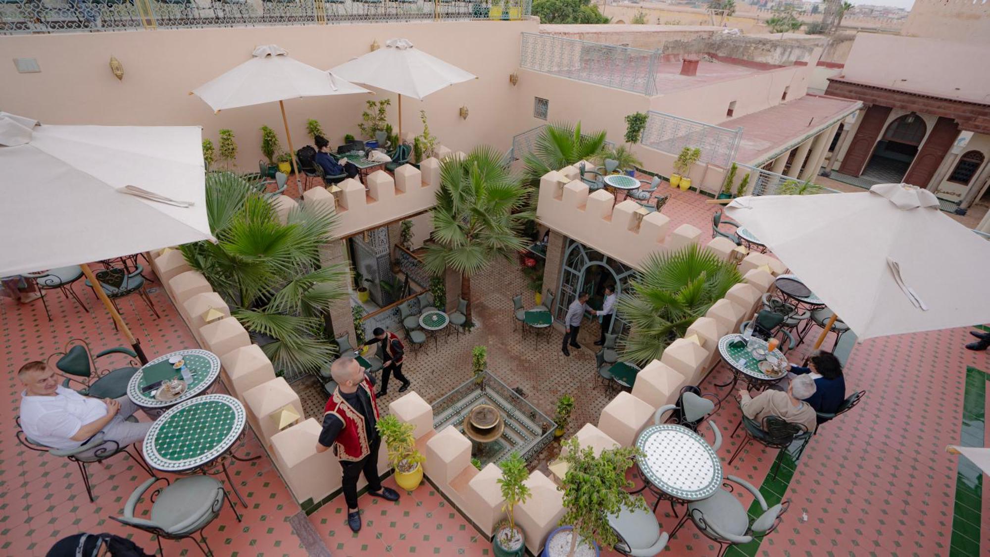 Riad Golden Mansour Meknes Bagian luar foto